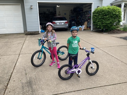 JBs last ride on his toddler bike